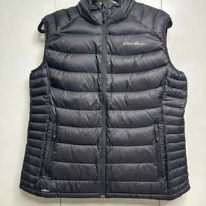 Eddie Bauer Women's Black Quilted Vest